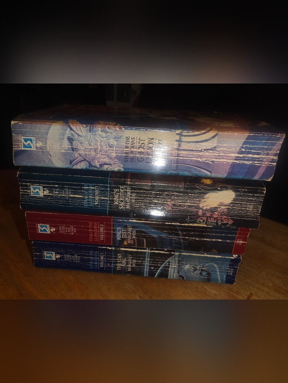 Margaret Weis~Lot 1-4~TPB~Star of the Guardians Complete Set 1,2,3,4 Sci-fi Book